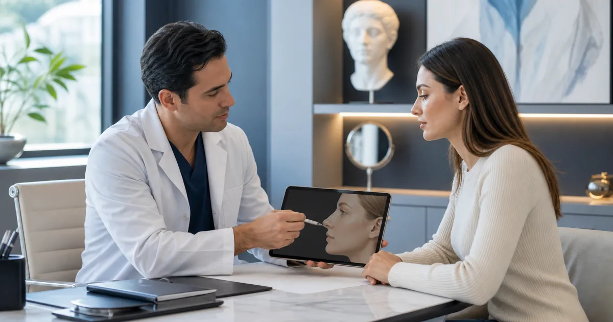 تجميل الأنف في تركيا: التكلفة واختيار الطبيب والتعافي